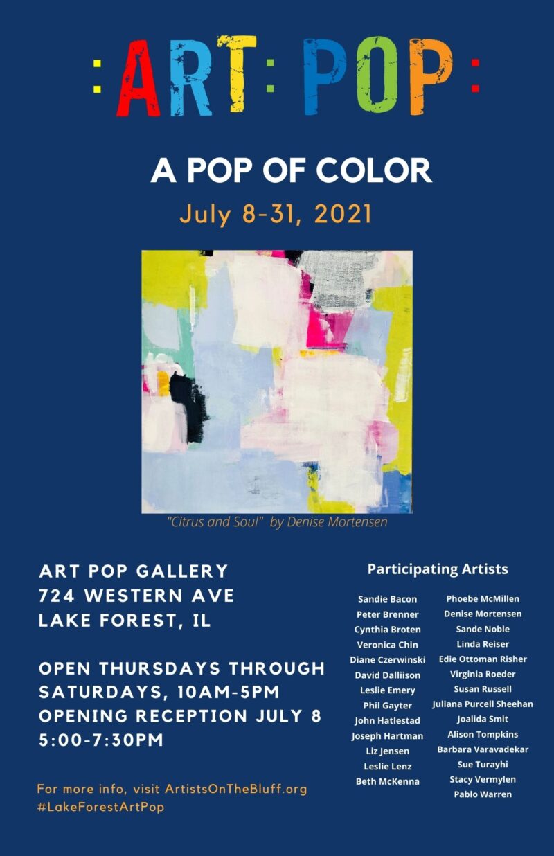 AOTB Exhibition Posters – Artists on the Bluff