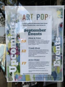 Show and Demo with Local Artists @ ArtPop Lake Forest | Lake Forest | Illinois | United States